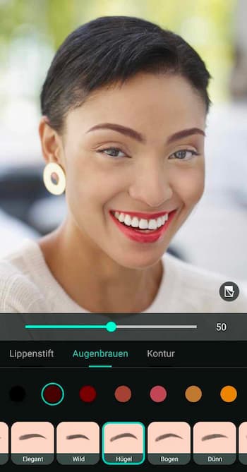 PhotoDirector - Beste Foto-App mit leistungsstarken Make-Up-Tools
